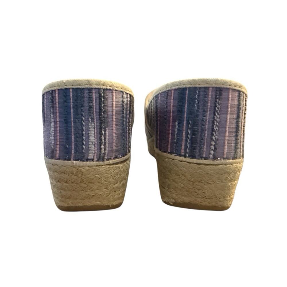 Dansko Pro Clog Rainbow Artisan Weave Multicolor Stripped Nursing Womens 38 - Picture 7 of 8